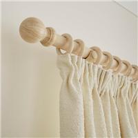 Tilton Wooden Curtain Pole with Rings