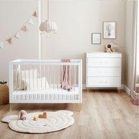 Babymore Kimi Acrylic 2 Piece Nursery Room Set