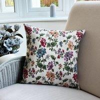 Daro Tapestry Natural Floral Square Cushion