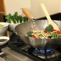 School of Wok Uncoated Carbon Steel Wok