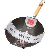 School of Wok 27cm Pre Seasoned Carbon Steel Wok