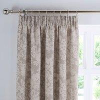 Sofia Floral Pencil Pleat Curtains