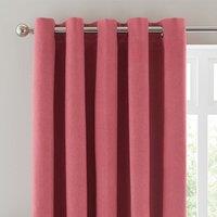 Luna Brushed Blackout Eyelet Curtains