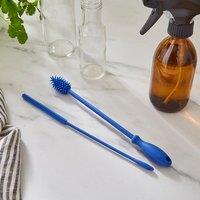 Silicone Bottle Brush with Straw Set