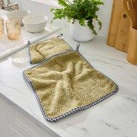 Set of 3 Microfibre Cloths with Binding Loop