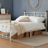 Return - Atlas Bed Frame, Cream, Double