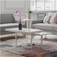 Brielle Coffee Table, Faux Marble