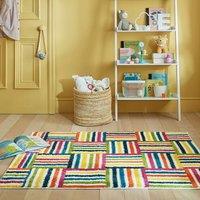 Candy Blocks Abstract Rug