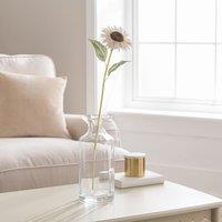 Artificial Cream Sunflower Stem