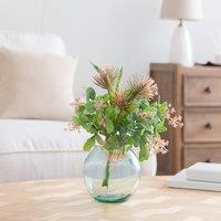 Artificial Thistlle and Foliage Bundle