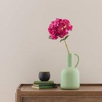 Artificial Fuschia Hydrangea Stem