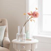 Artificial Dried Look Ball Dahlia Stem