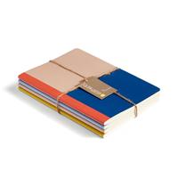 Elements Colour Block Set of 4 A5 Notebook Refills
