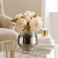 Artificial Dried Look Cream Peony Bundle