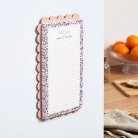 Waters & Noble Floral To Do List Pad