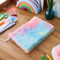 Waters & Noble Rainbow A5 Fluffy Notebook