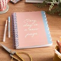 Waters & Noble Floral B5 Wiro Notebook