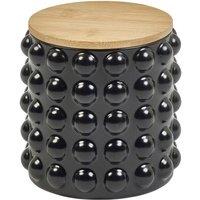 Bobble Canister with Wooden Lid