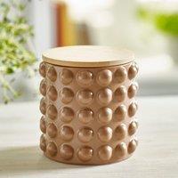 Bobble Canister with Wooden Lid