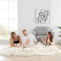 Cuddly Faux Fur Supersize Family Throw Blanket 245cm x 280cm