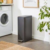 Slimline 30L Steel Pedal Bin