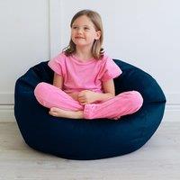 rucomfy Mini-Slouch Velvet Bean Bag