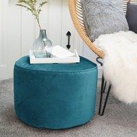 rucomfy Velvet Bean Bag Pouffe