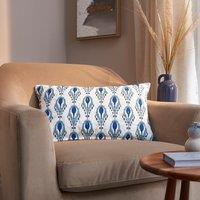 Kantha Block Print Rectangle Cushion Cover