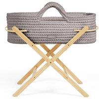 Ickle Bubba Nova Moses Basket & Pine Stand
