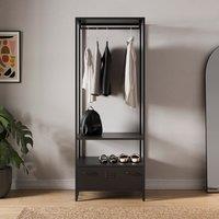Helga Metal Open Wardrobe