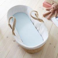 Pack of 2 Plain 100% Cotton Jersey Fitted Sheets