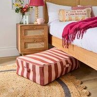 Beatrice Woven Stripe Underbed Storage Bag