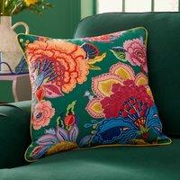 Sophie Robinson Enchanted Floral Cotton Square Cushion
