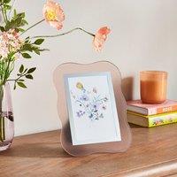 Wavy Glass Photo Frame