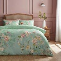 Melody 100% Cotton Sateen Duvet Cover & Pillowcase Set