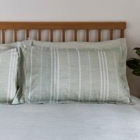Harley Stripe Polycotton Oxford Pillowcase