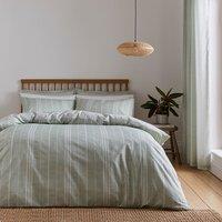 Harley Stripe Polycotton Duvet Cover & Pillowcase Set