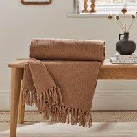 Jenson Herringbone Throw Blanket 130cm x 180cm