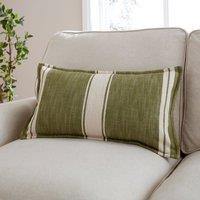 Churchgate Mallory Stripe Cotton Rectangle Cushion