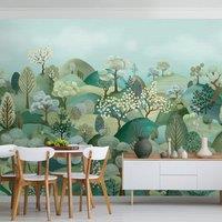 Hillside Wall Mural
