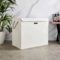 Industrial Triple Compartment Foldable Laundry Hamper