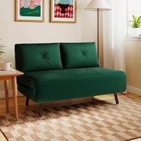 Phoebe Velvet Small Double Sofa Bed