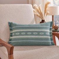 Global Fringe Edge Cotton Rectangle Cushion