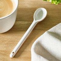 Amalfi White Ceramic Spoon