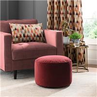 Eliza Velvet Pouffe