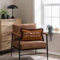 My House My Rules Rectangular Cushion