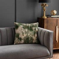 Distressed Cut Velvet Cush Square Cushion