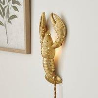 Lobster Plug In Wall Light