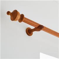 Sherwood Urn Wood Curtain Pole