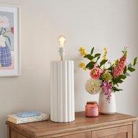 Tallulah Scalloped Paint Your Own Table Lamp Base
